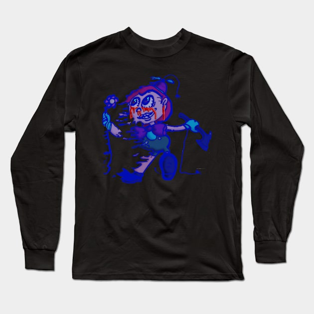 Puppet Ghost Long Sleeve T-Shirt by CutesyKreepy